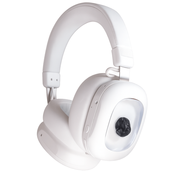 VoltaAudio Wireless Bluetooth Headphones with Dynamic Ferrofluid Display, Hi-Fi Stereo Sound & LED Music Reactive Technology