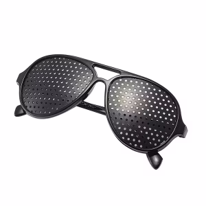 Premium Pinhole Glasses for Eye Strain Relief – Anti-Fatigue Vision Care Glasses with Stenopeic Pinhole Technology for Eye Protection & Focus Improvement - Image 2