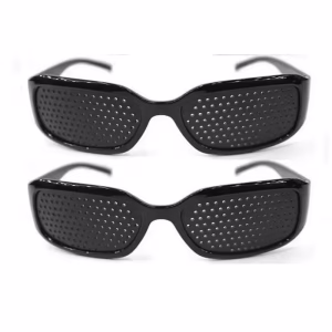 Premium Pinhole Glasses for Eye Strain Relief – Anti-Fatigue Vision Care Glasses with Stenopeic Pinhole Technology for Eye Protection & Focus Improvement - Image 8