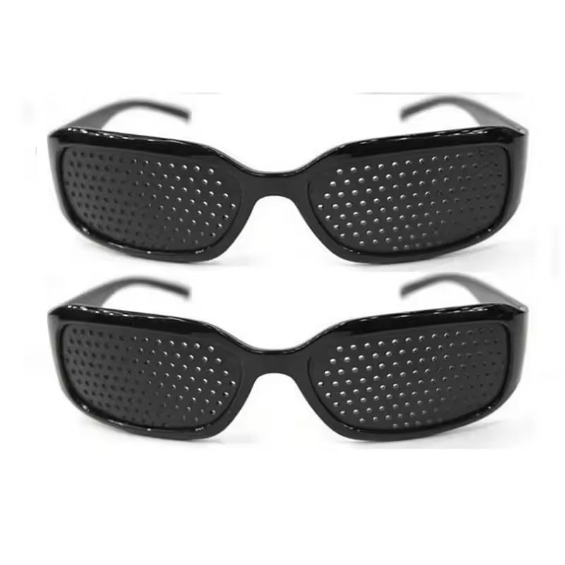 Premium Pinhole Glasses for Eye Strain Relief – Anti-Fatigue Vision Care Glasses with Stenopeic Pinhole Technology for Eye Protection & Focus Improvement - Image 8
