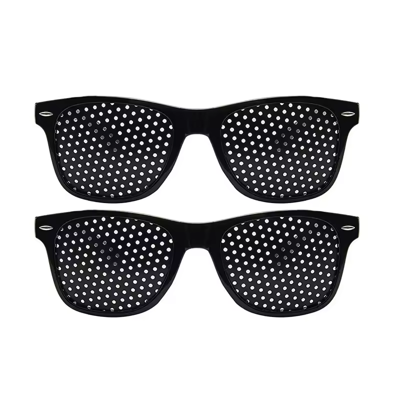 Premium Pinhole Glasses for Eye Strain Relief – Anti-Fatigue Vision Care Glasses with Stenopeic Pinhole Technology for Eye Protection & Focus Improvement - Image 5