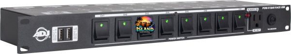 ADJ POW-R Bar RACK USB Rackmount Power Supply
