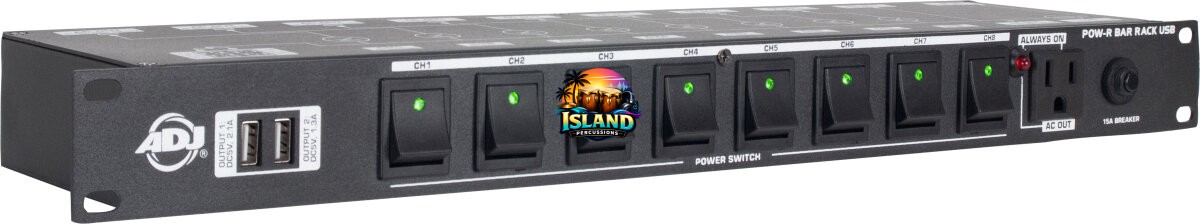ADJ POW-R Bar RACK USB Rackmount Power Supply