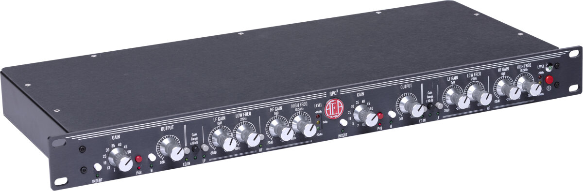 AEA RPQ3 3rd Gen 2-Channel Microphone Preamplifier with EQ