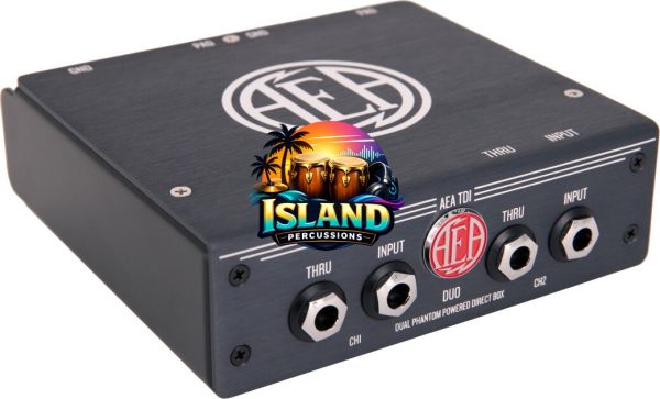 AEA TDI Duo Phantom-Powered Stereo DI Direct Box