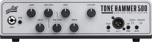 Aguilar TH500v2 Tonehammer Gen 2 Bass Amplifier Head (500 Watts)