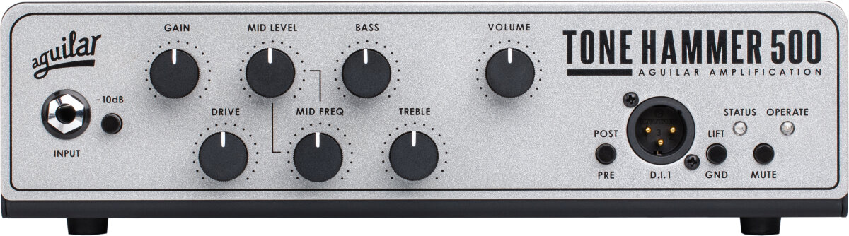 Aguilar TH500v2 Tonehammer Gen 2 Bass Amplifier Head (500 Watts)