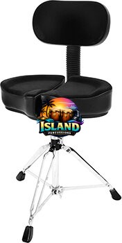 Ahead Spinal G Deluxe Drum Throne with Back Rest (3-Leg)