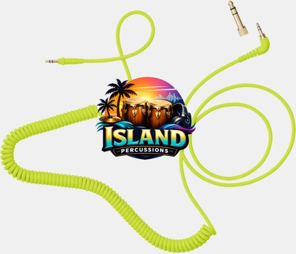 AIAIAI C18 Coiled Neon Cable (with Adapter)