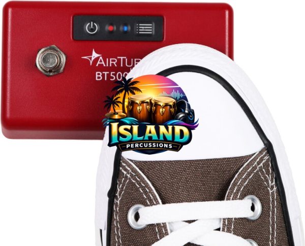 AirTurn BT500S-2 Two-Pedal Wireless Controller