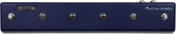 AirTurn BT500S-6 Six-Pedal Wireless Controller