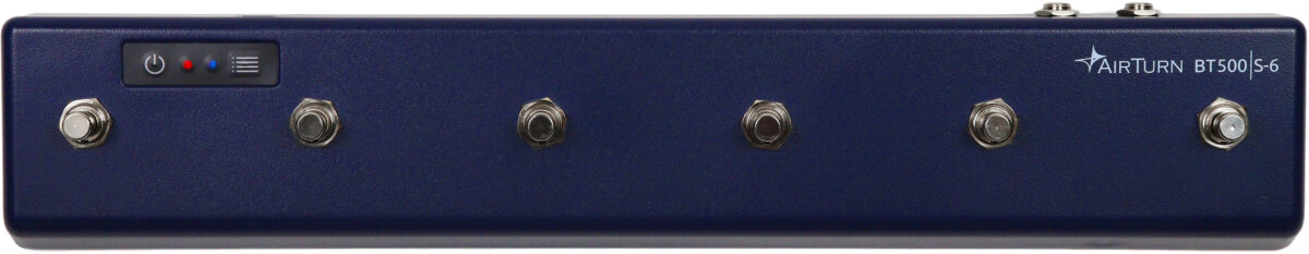 AirTurn BT500S-6 Six-Pedal Wireless Controller