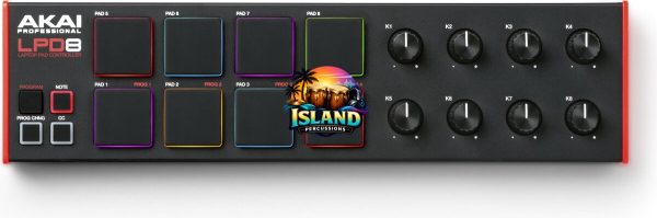 Akai LPD8 MK2 USB MIDI Laptop Pad Controller