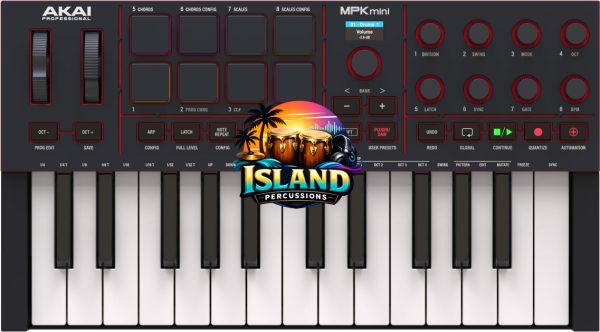 Akai MPK Mini IV USB MIDI Keyboard Controller, 25-Key