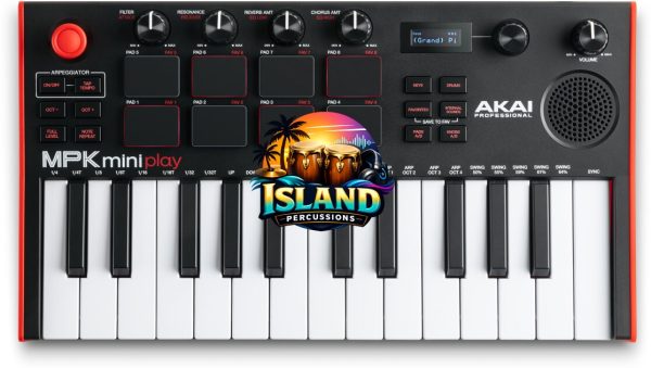Akai MPK Mini Play MK3 MIDI Controller and Synthesizer Keyboard