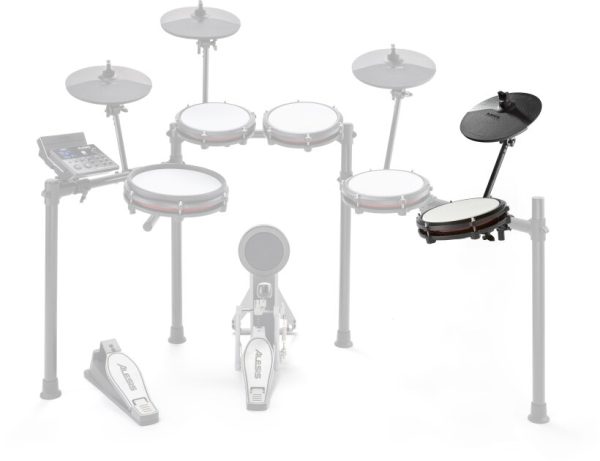 Alesis Nitro Max Expansion Kit: Tom, Cymbal, and Mounts
