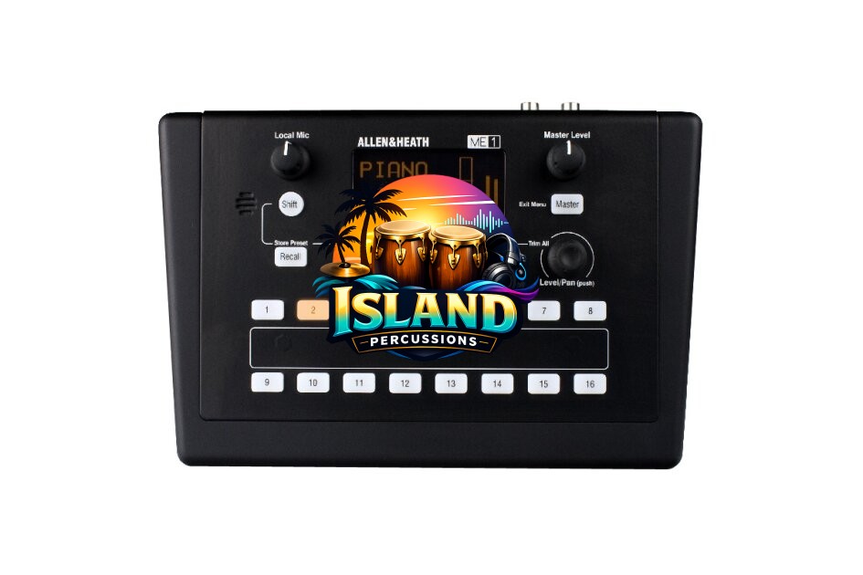 Allen and Heath ME-1 40-Channel Personal Monitor Mixer