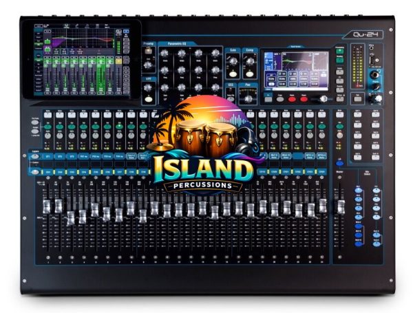 Allen and Heath Qu-24C Digital Mixer, 24-Channel
