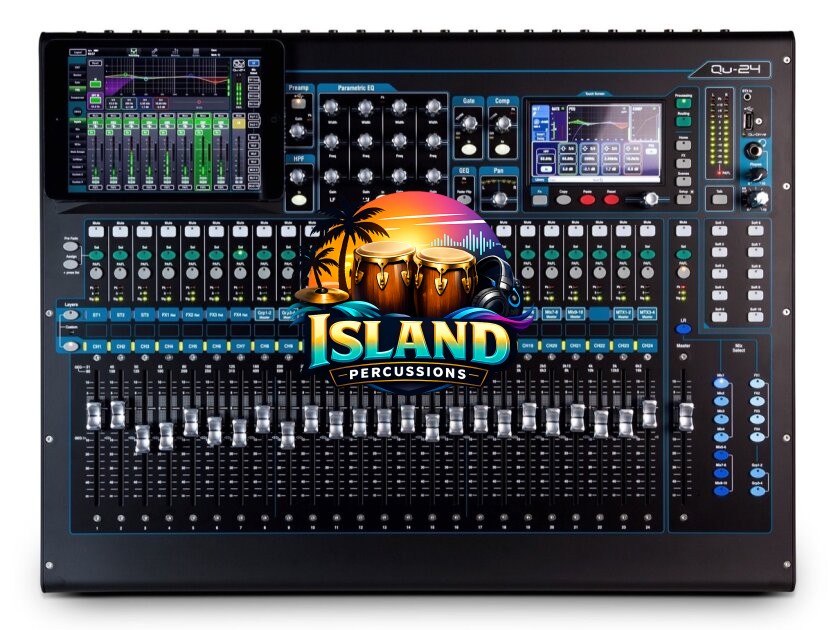 Allen and Heath Qu-24C Digital Mixer, 24-Channel