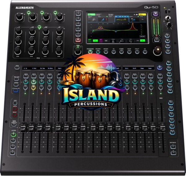 Allen and Heath Qu-5D 32-Channel Digital Mixer (Dante Edition)
