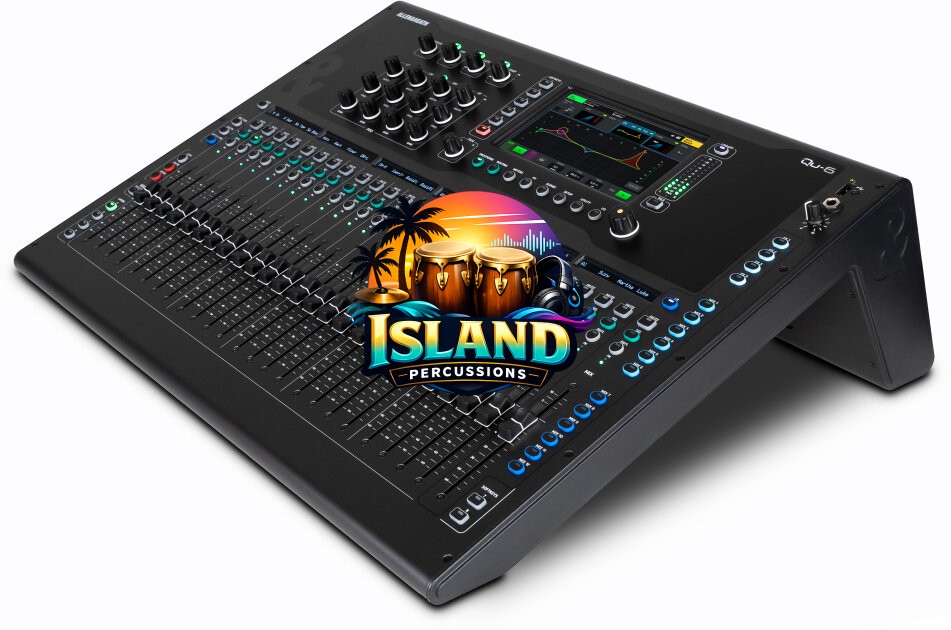 Allen and Heath Qu-6 32-Channel Digital Mixer