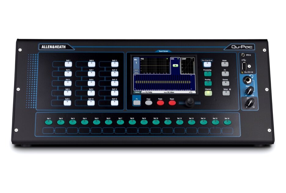 Allen and Heath Qu-Pac Rackmountable 32-Channel Digital Mixer
