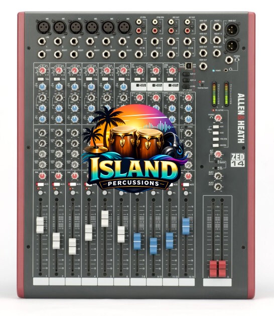 Allen and Heath ZED-14 14-Channel Mixer with USB Interface