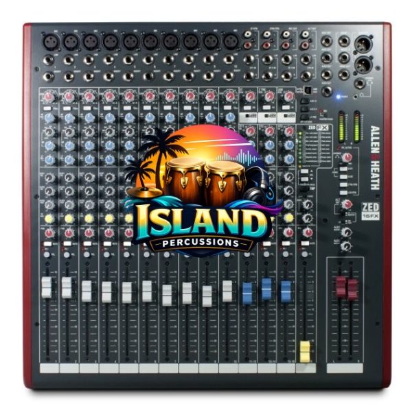 Allen and Heath ZED-16FX 16-Channel Mixer with USB Interface