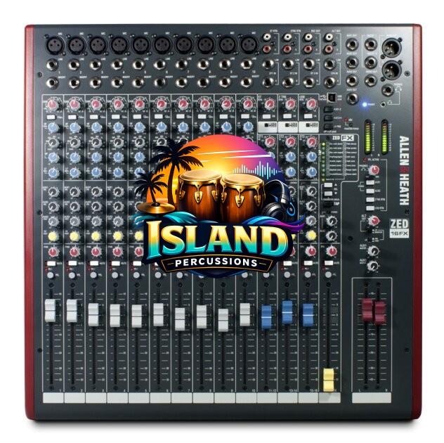 Allen and Heath ZED-16FX 16-Channel Mixer with USB Interface