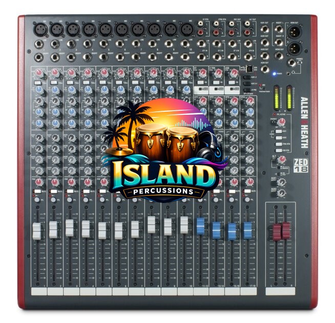 Allen and Heath ZED-18 18-Channel Mixer with USB Interface