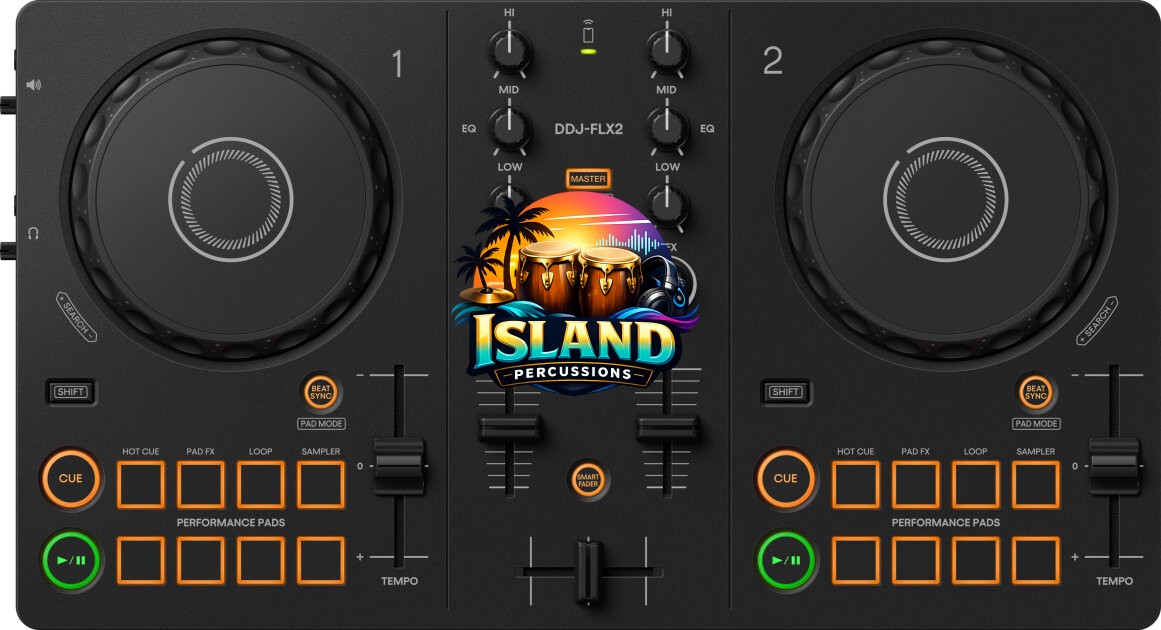 AlphaTheta DDJ-FLX2 Compact DJ Controller