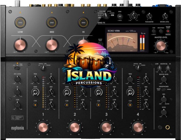 AlphaTheta euphonia Rotary DJ Mixer