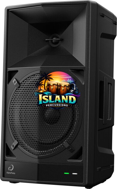 AlphaTheta Wave-Eight Powered Speaker