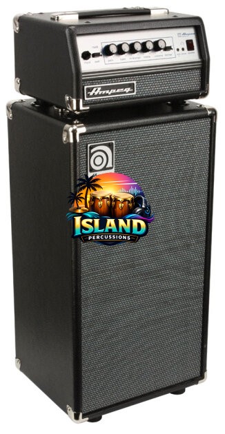 Ampeg MICRO-VR Bass Amplifier Half Stack with SVT MICRO-VR Head and SVT210AV Micro Classic Cabinet