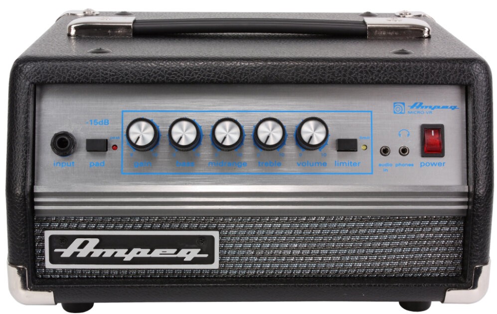 Ampeg MICRO-VR Bass Amplifier Head (200 Watts)