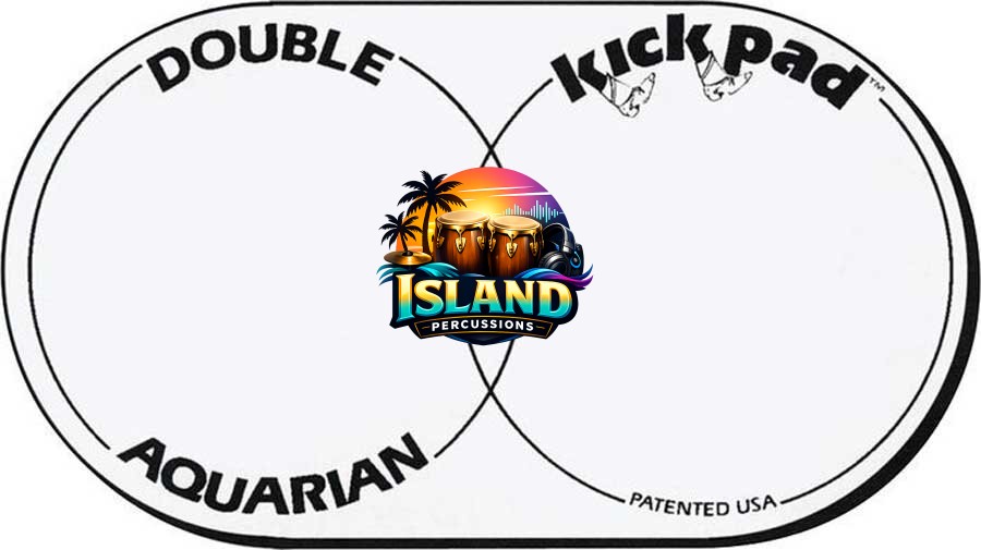 Aquarian DKP2 Double Kick Pad