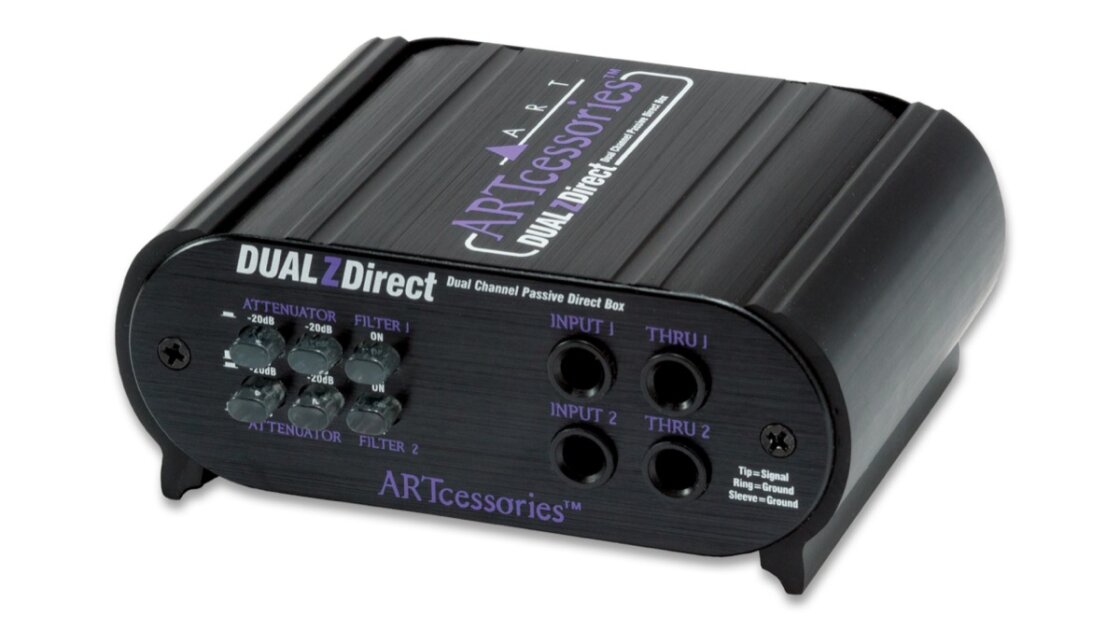 ART DualZDirect Dual-Channel Passive Direct DI Box