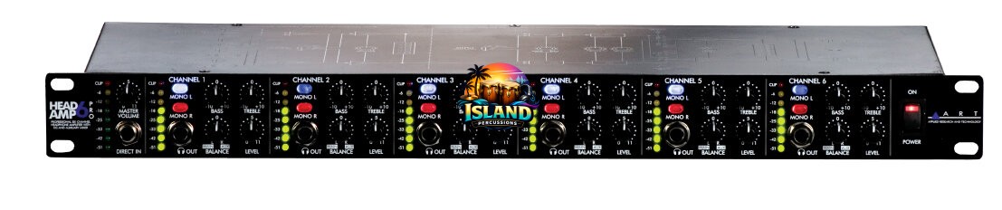 ART HeadAMP6 Pro 6-Channel Headphone Amplifier