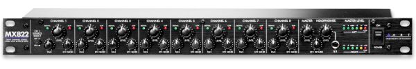 ART MX822 8-Channel Rack Mount Stereo Mixer