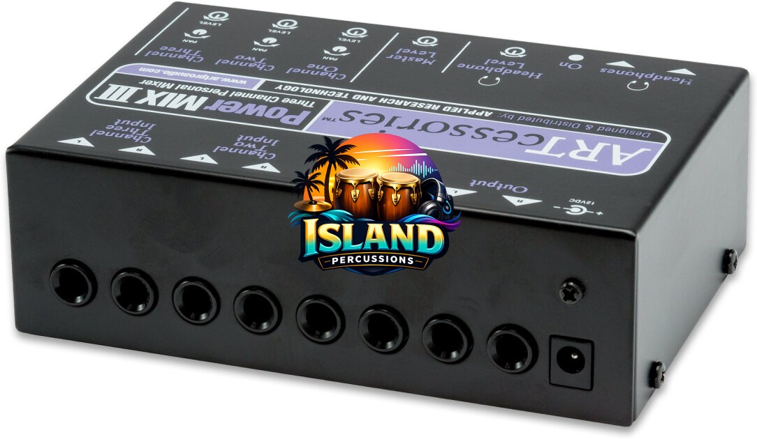 ART PowerMIX III 3-Channel Mini Stereo Line Mixer