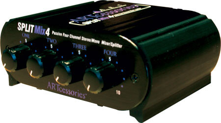 ART SPLITMix4 Passive Four-Channel Stereo/Mono Splitter