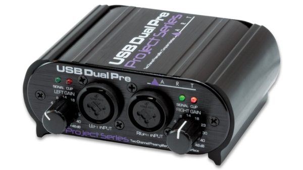 ART USB Dual Pre 2-Channel Microphone Preamp/Interface