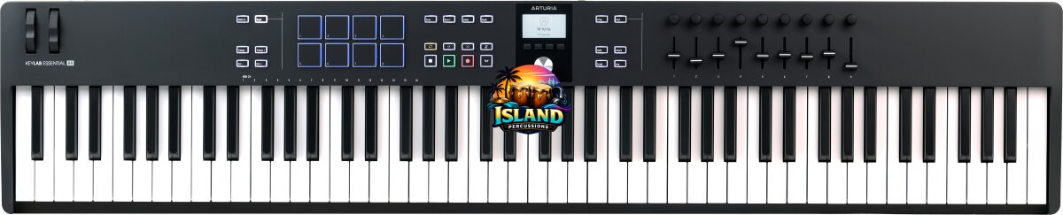 Arturia KeyLab Essential 88 Mk3 MIDI Controller Keyboard
