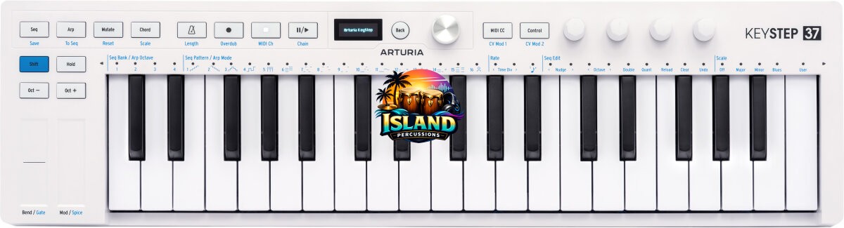 Arturia KeyStep 37 MK2 USB MIDI Keyboard Controller Sequencer