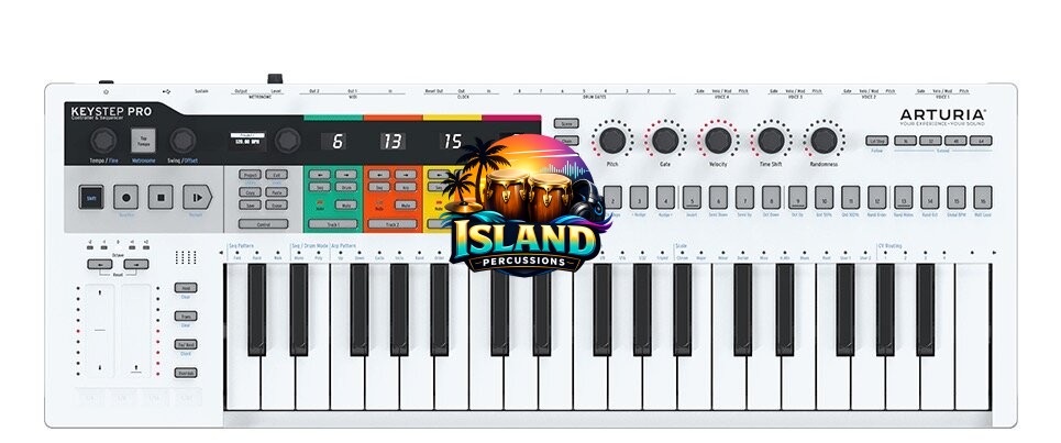 Arturia KeyStep Pro Keyboard Controller Sequencer, 37-Key
