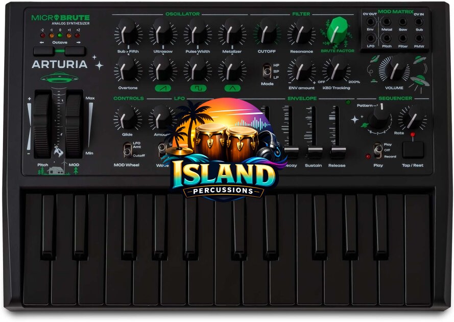 Arturia MicroBrute UFO Analog Synthesizer