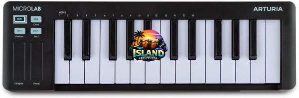 Arturia MicroLab MK3 USB MIDI Keyboard Controller