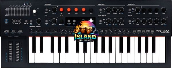 Arturia MiniFreak Hybrid Keyboard Synthesizer, 37-Key