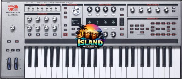ASM Ashun Sound Machines Hydrasynth 5th Anniversary Edition Keyboard Synthesizer, 49-Key