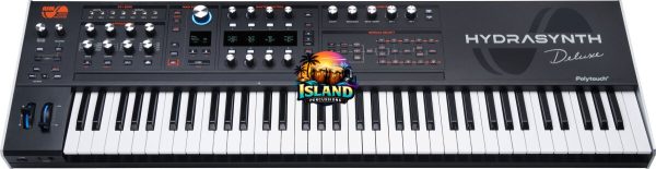 ASM Ashun Sound Machines Hydrasynth Deluxe Keyboard Synthesizer, 73-Key